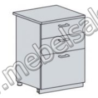 НУВЕЛЬ ШКАФ НИЖНИЙ 600 С 3 ЯЩИКАМИ (ШН3Я 600)